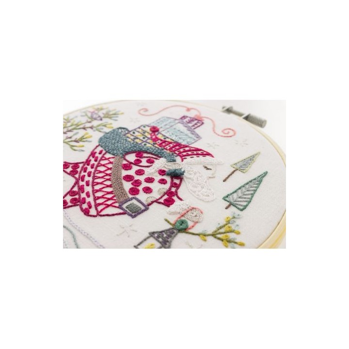 Kit de broderie: ho ho ho