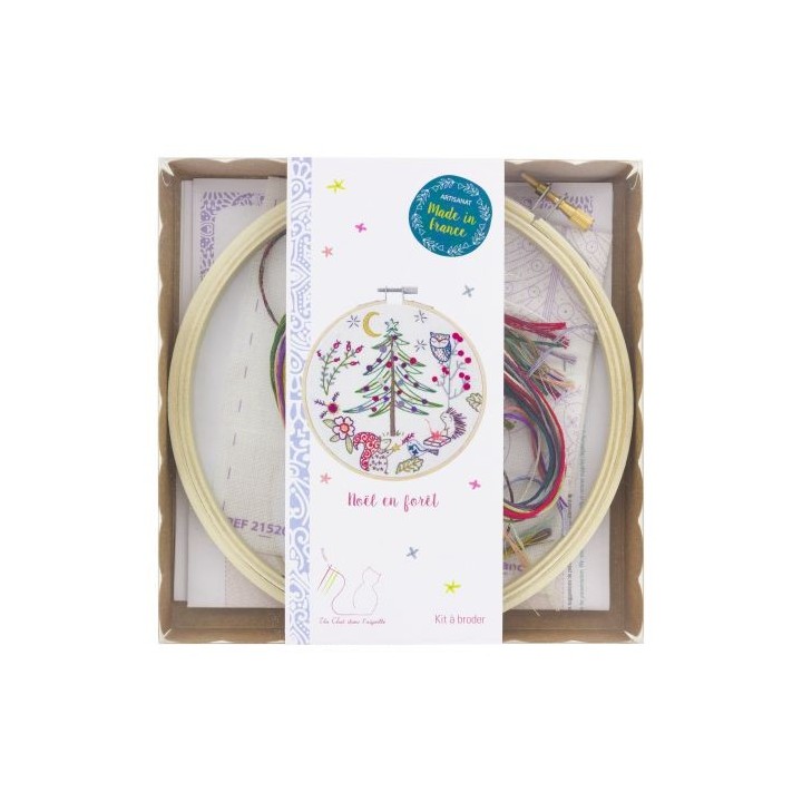 Kit de broderie: Christmas in the Forest