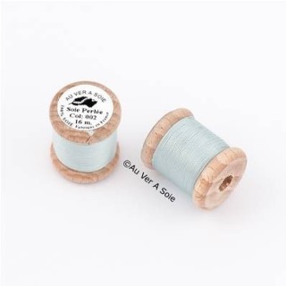 Bobine Soie perlée 767 rose pâle  "Au ver à soie" 
