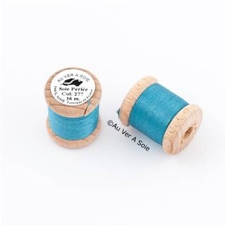 Bobine Soie perlée 767 rose pâle  "Au ver à soie" 
