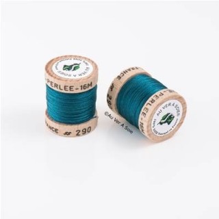 Bobine Soie perlée 290 ocean blue "Au ver à soie"