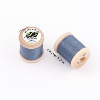 Bobine Soie perlée 767 rose pâle  "Au ver à soie" 