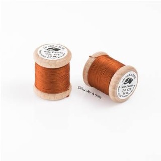 Bobine Soie perlée 767 rose pâle  "Au ver à soie" 