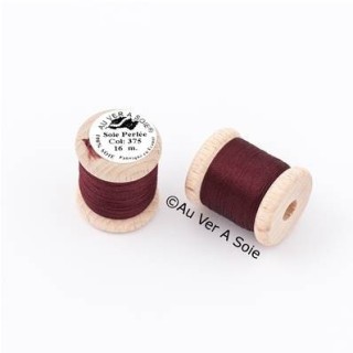Bobine Soie perlée 767 rose pâle  "Au ver à soie" 