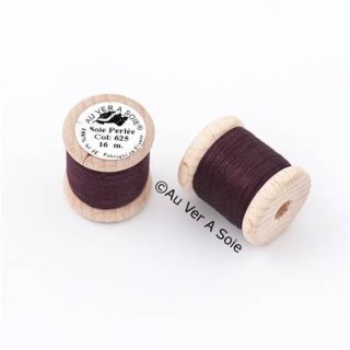 Bobine Soie perlée 767 rose pâle  "Au ver à soie" 