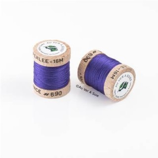 Bobine Soie perlée 767 rose pâle  "Au ver à soie" 
