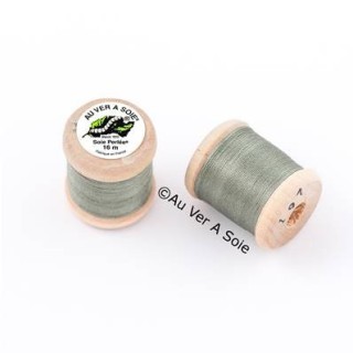Bobine Soie perlée 767 rose pâle  "Au ver à soie" 