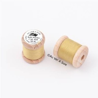 Bobine Soie perlée 767 rose pâle  "Au ver à soie" 