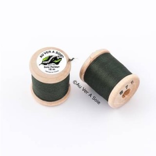 Bobine Soie perlée 767 rose pâle  "Au ver à soie" 