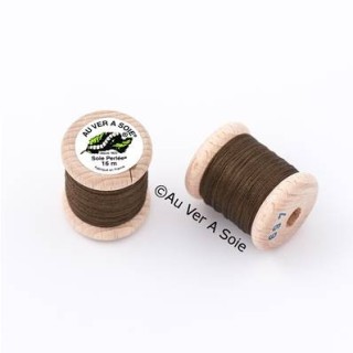 Bobine Soie perlée 767 rose pâle  "Au ver à soie" 