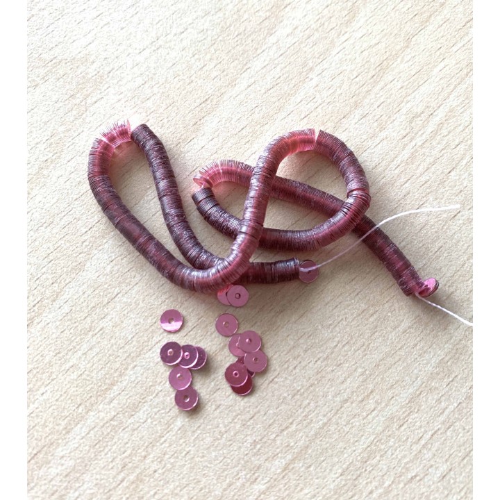 paillettes  métallique 4 mm