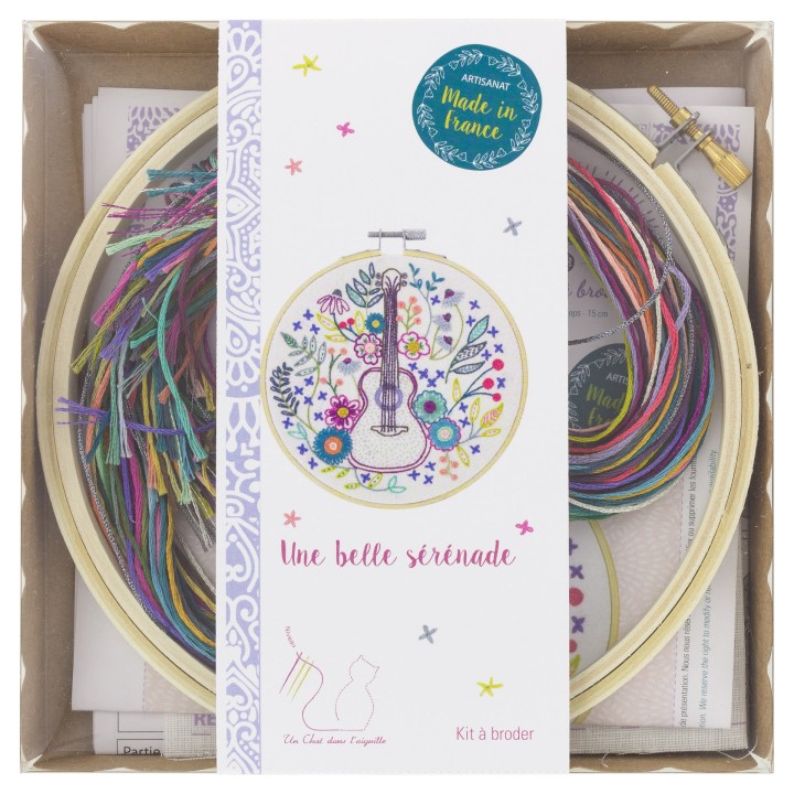Kit de broderie: une belle sérénade