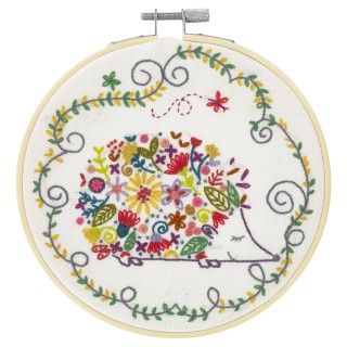 Kit de broderie: Gaston le hérisson