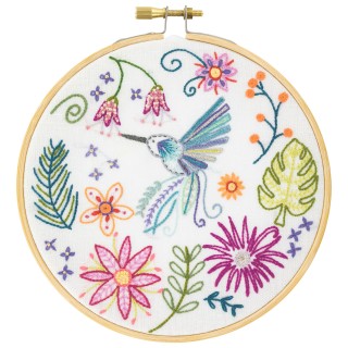 Kit "Fleur en soie et glitter" fiche technique