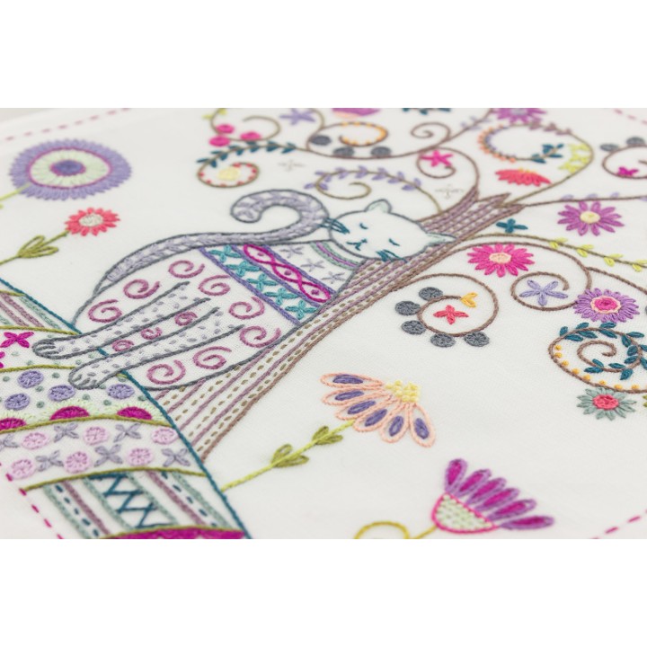 Kit "Fleur en soie et glitter" fiche technique