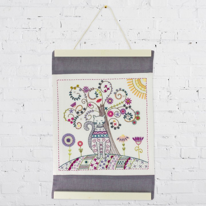 Kit "Fleur en soie et glitter" fiche technique