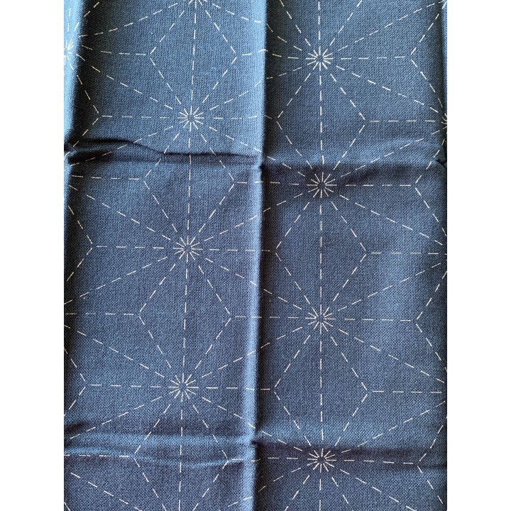Sashiko  hanafukin 206 Asanoha