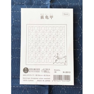 Sashiko  hanafukin 2013 Kamenokora