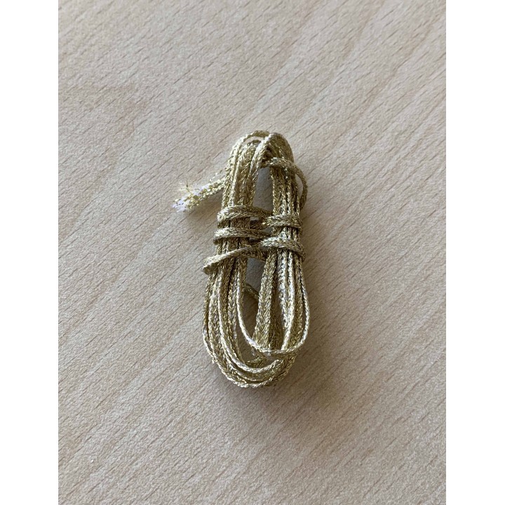 soutache métallisée