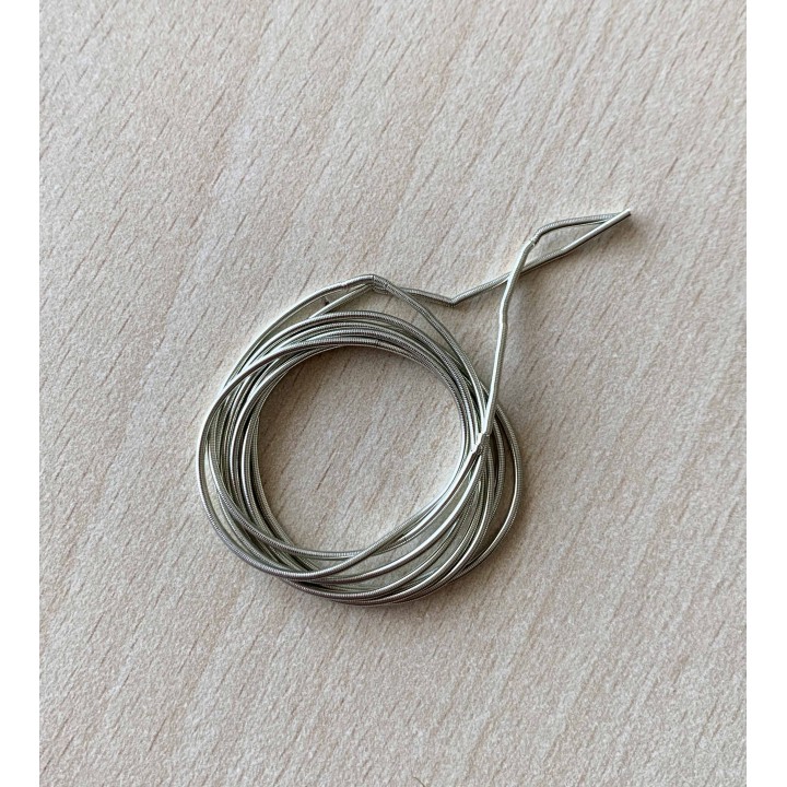 Cannetille ressort métallique 