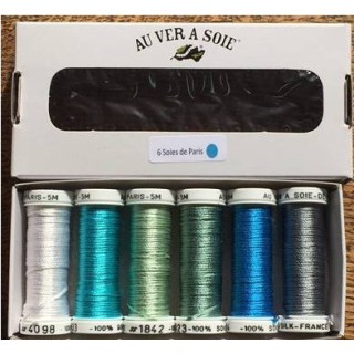 Pack de découvverte Soie d'Alger bleu