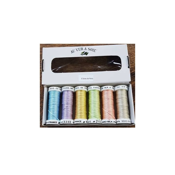 Pack de découvverte Soie d'Alger bleu