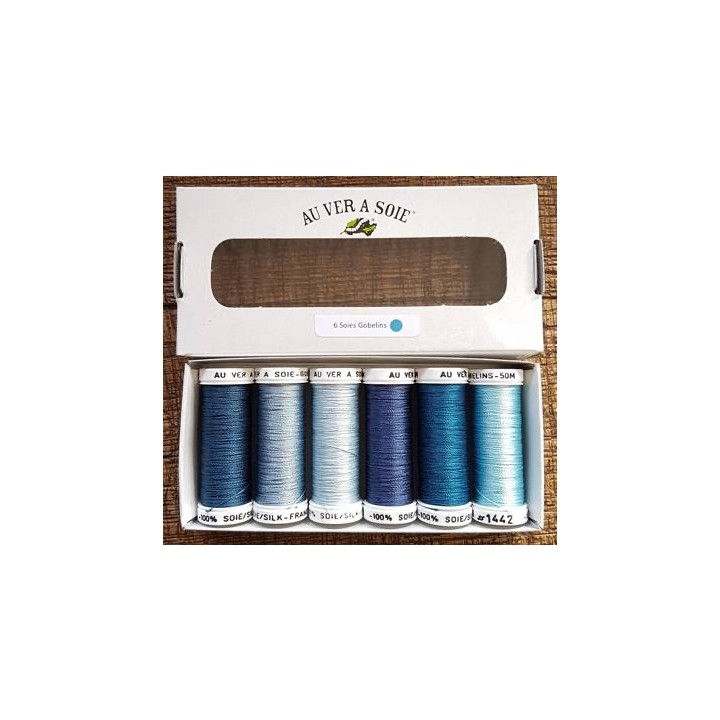 Pack de découvverte Soie d'Alger bleu