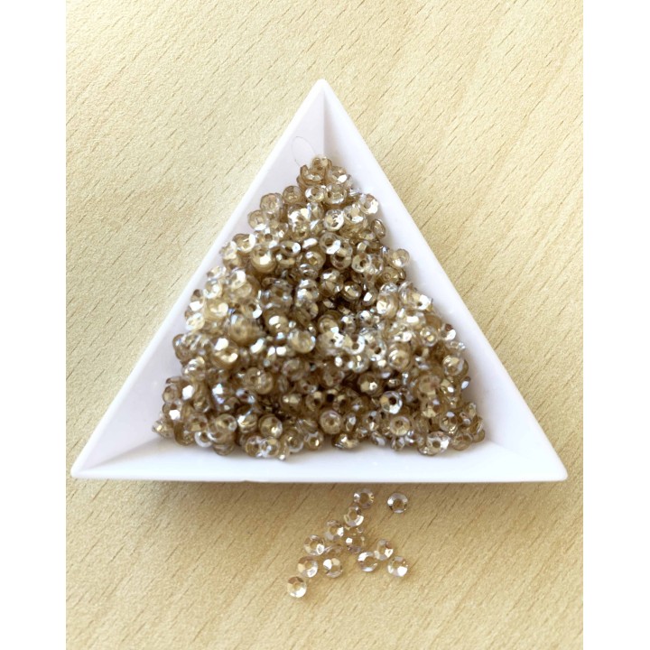 paillette cuvette 3 mm couleur Seaport Platinum