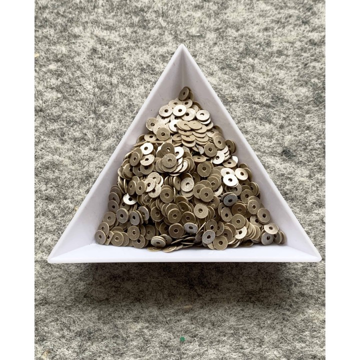 paillettes tachetées  4 mm en vrac