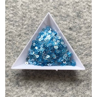 paillette cuvette 3 mm couleur Seaport Platinum