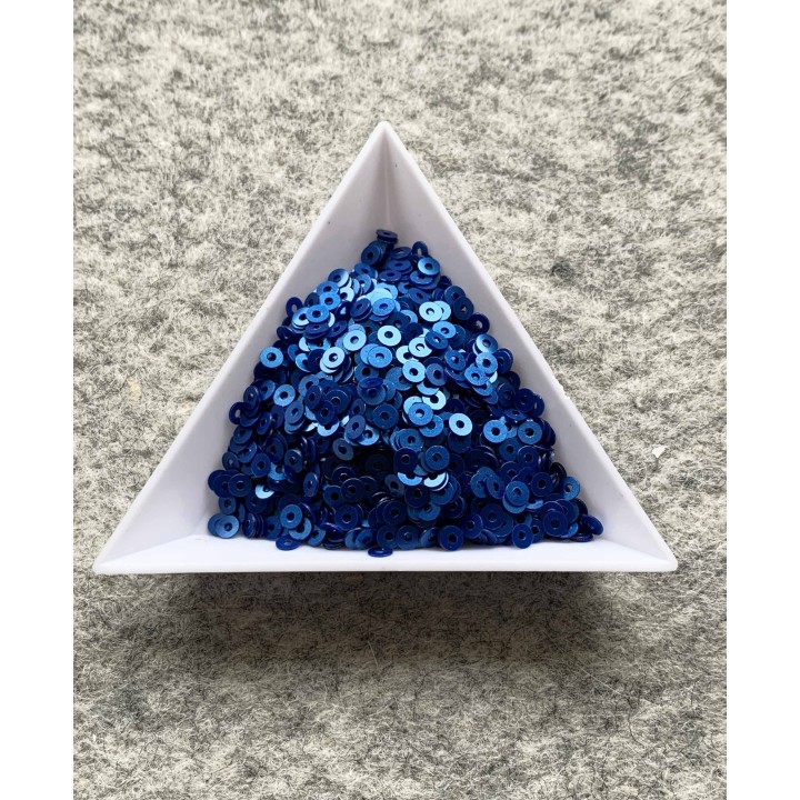 paillette cuvette 3 mm couleur Seaport Platinum