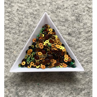 paillette cuvette 3 mm couleur Seaport Platinum