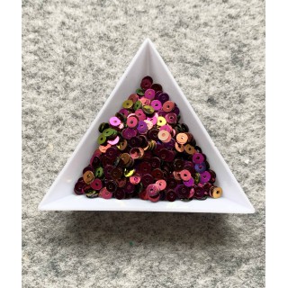 paillette cuvette 3 mm couleur Seaport Platinum