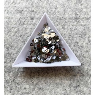 paillette "trou en haut" couleur 