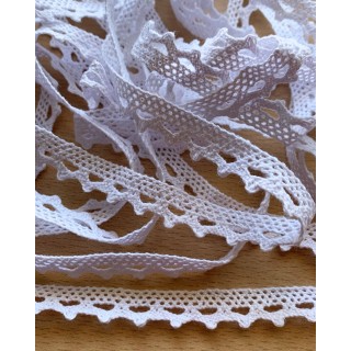 dentelle en coton naturelle