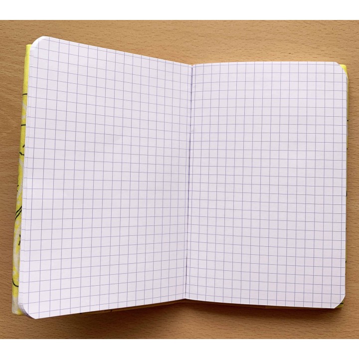 yellow bandana notebook