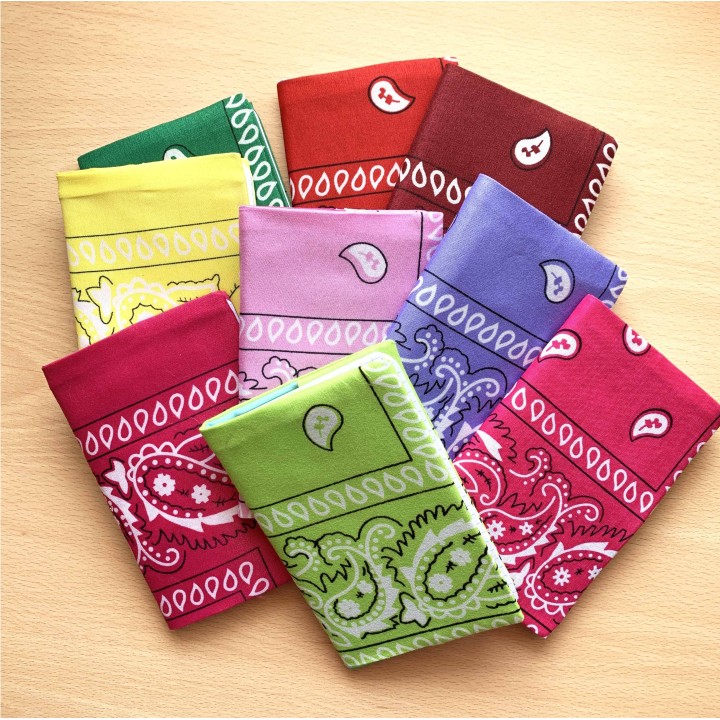 brown bandana notebook