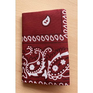 brown bandana notebook