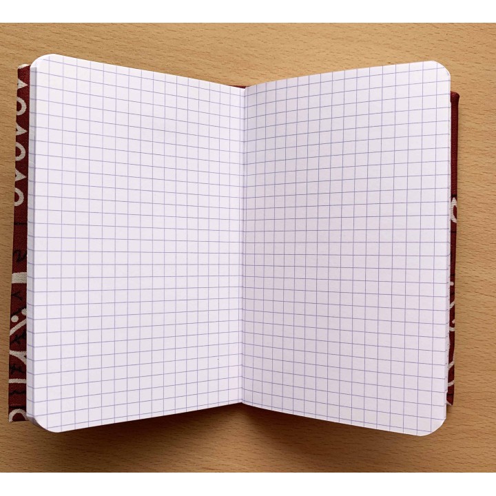 brown bandana notebook