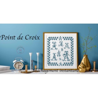 planche de point de croix à télécharger