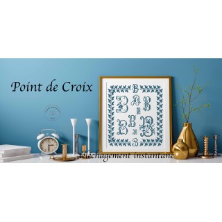 planche de point de croix à télécharger