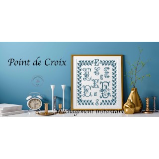 planche de point de croix à télécharger