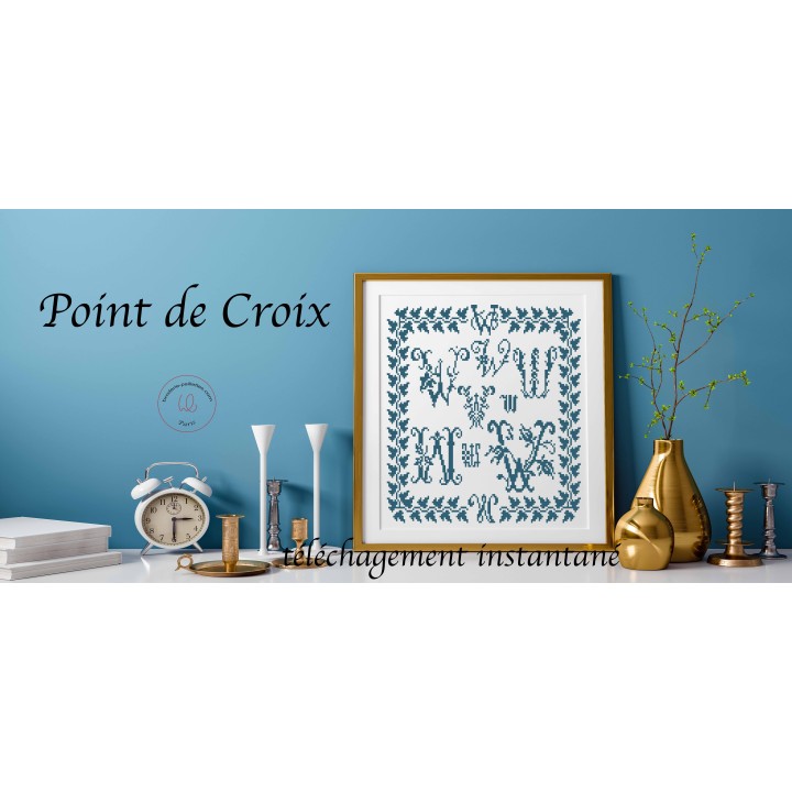 planche de point de croix à télécharger