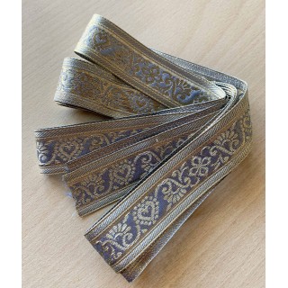 ruban motif floral