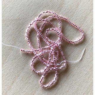 Perle tosca rose vif 9/o