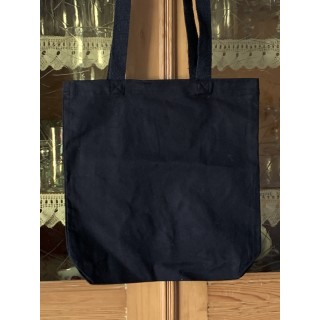 tote bag noir avec fond