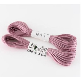 échevette de soie d'Alger 4633 vieux rose