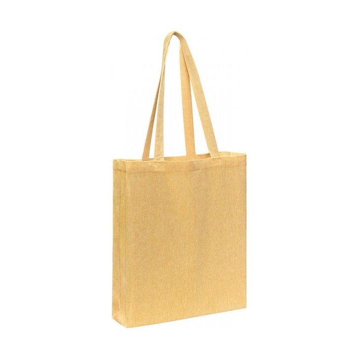 tote bag "Broadway" yellow mottled with customizable background