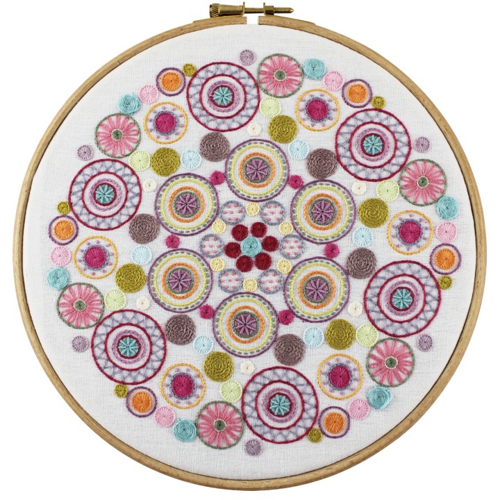 Kit "Fleur en soie et glitter" fiche technique