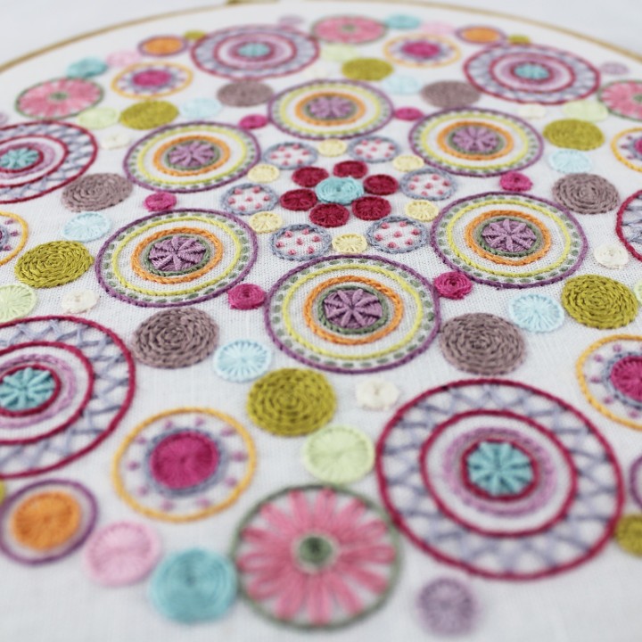 Kit "Fleur en soie et glitter" fiche technique